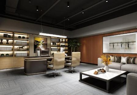 北京办公室装修中怎么让墙面更美观